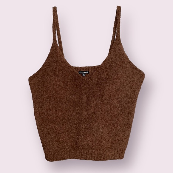 Fashion Nova Tops - Fashion Nova Teddy Crop Top